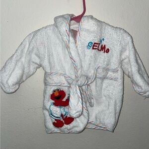 2010 Toys R Us Sesame Street Elmo White Towel Robe 0-9 month, Swim Cover